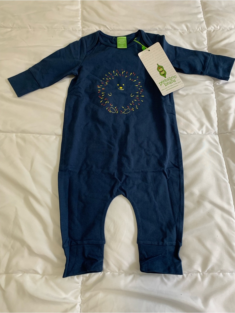 New Peekaboo Beans Jumpsie Size 12-18M